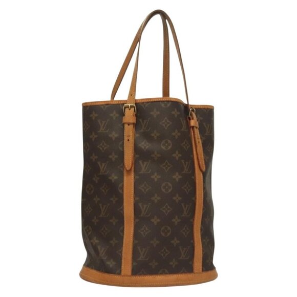 LOUIS VUITTON Monogram Bucket GM Shoulder Bag Vintage M42236 LV Auth 134708 - Picture 1 of 16